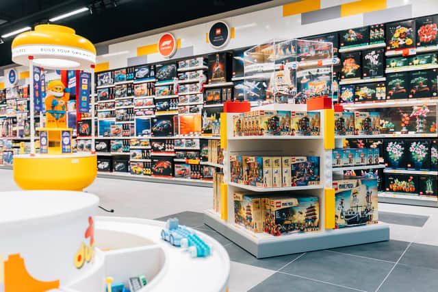 The LEGO store has been at Trinity Leeds for almost 15 years.